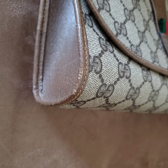 Vintage Gucci Clutch Cosmetic Handbag Authentic - Picture 7 of 13